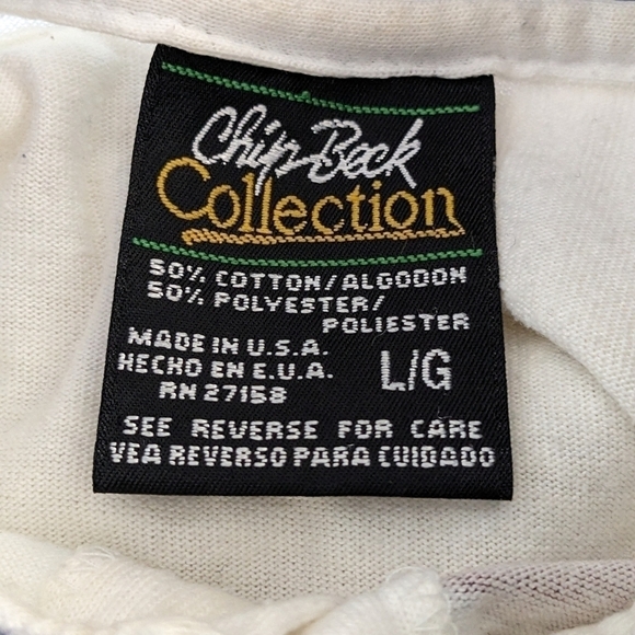 Vintage Chip Beck Collection Golf Ball Shirt Polo L - Picture 6 of 7